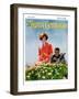 "Field of Dreams," Country Gentleman Cover, June 1, 1926-McClelland Barclay-Framed Giclee Print