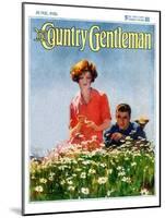 "Field of Dreams," Country Gentleman Cover, June 1, 1926-McClelland Barclay-Mounted Giclee Print