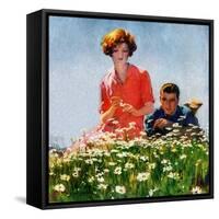 "Field of Dreams,"June 1, 1926-McClelland Barclay-Framed Stretched Canvas