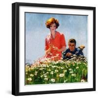 "Field of Dreams,"June 1, 1926-McClelland Barclay-Framed Premium Giclee Print