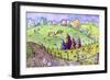 Field of Dreams-Jennifer Zsolt-Framed Giclee Print