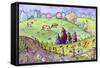 Field of Dreams-Jennifer Zsolt-Framed Stretched Canvas