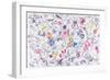 Field of Flowers I-Li Bo-Framed Giclee Print