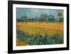 Field of Flowers near Arles-Vincent van Gogh-Framed Art Print