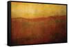 Field Of Gold-Sokol Hohne-Framed Stretched Canvas