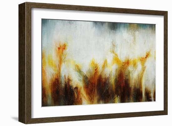 Field of Golden Blossoms-Rikki Drotar-Framed Giclee Print