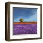 Field of Lavender (Left Detail)-Philip Bloom-Framed Art Print