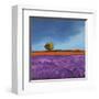 Field of Lavender (Left Detail)-Philip Bloom-Framed Art Print