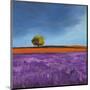 Field of Lavender (Left Detail)-Philip Bloom-Mounted Art Print