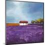 Field of Lavender (Right Detail)-Philip Bloom-Mounted Art Print