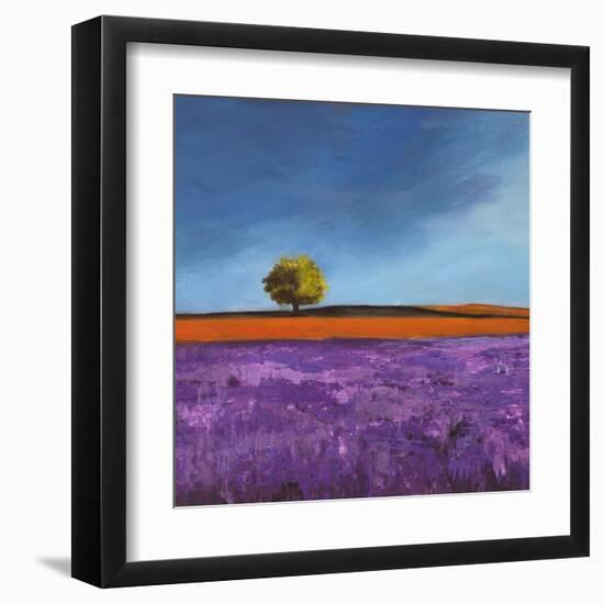 Field of Lavender-Philip Bloom-Framed Art Print