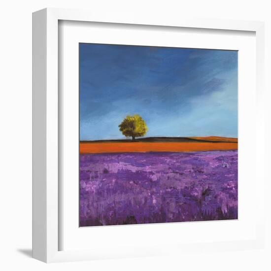 Field of Lavender-Philip Bloom-Framed Art Print