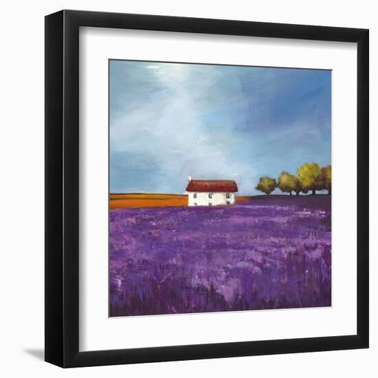 Field of Lavender-Philip Bloom-Framed Art Print