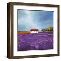 Field of Lavender-Philip Bloom-Framed Art Print