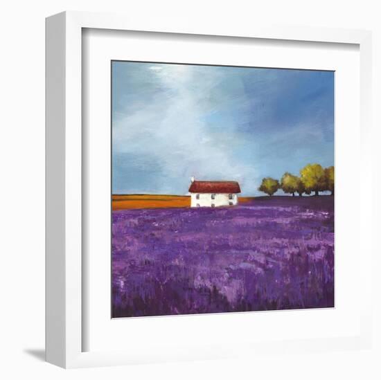 Field of Lavender-Philip Bloom-Framed Art Print