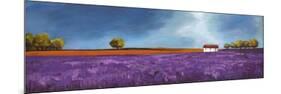 Field of lavender-Philip Bloom-Mounted Art Print