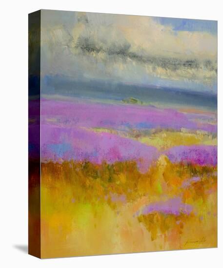 Field of Lavenders 1-Vahe Yeremyan-Stretched Canvas