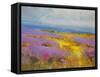 Field of Lavenders 2-Vahe Yeremyan-Framed Stretched Canvas