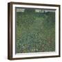 Field of Poppies, 1907-Gustav Klimt-Framed Giclee Print