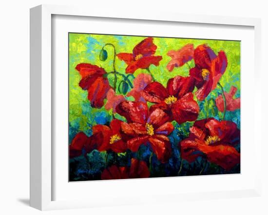 Field Of Poppies A-Marion Rose-Framed Giclee Print