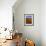 Field of Poppies and Barn, Near Montepulciano, Tuscany, Italy-Lee Frost-Framed Photographic Print displayed on a wall