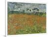 Field of Poppies, Auvers-Sur-Oise, 1890-Vincent van Gogh-Framed Giclee Print