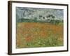 Field of Poppies, Auvers-Sur-Oise, 1890-Vincent van Gogh-Framed Giclee Print