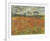 Field of Poppies Auvers-sur-Oise-Vincent van Gogh-Framed Art Print