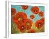 Field of Poppies I-Vivien Rhyan-Framed Art Print