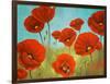 Field of Poppies II-Vivien Rhyan-Framed Art Print