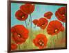 Field of Poppies II-Vivien Rhyan-Framed Art Print