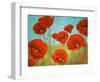 Field of Poppies II-Vivien Rhyan-Framed Art Print