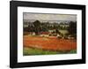 Field of Poppies-Claude Monet-Framed Art Print