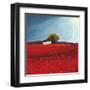 Field of poppies-Philip Bloom-Framed Art Print