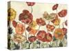 Field Of Poppies-Marietta Cohen Art and Design-Stretched Canvas