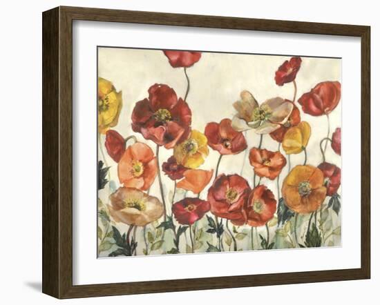 Field Of Poppies-Marietta Cohen Art and Design-Framed Giclee Print