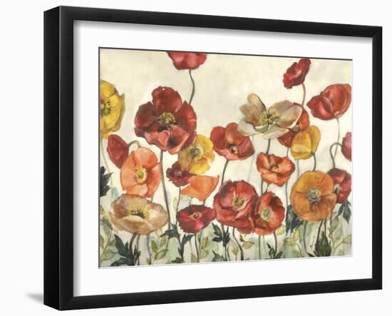 Field Of Poppies-Marietta Cohen Art and Design-Framed Giclee Print