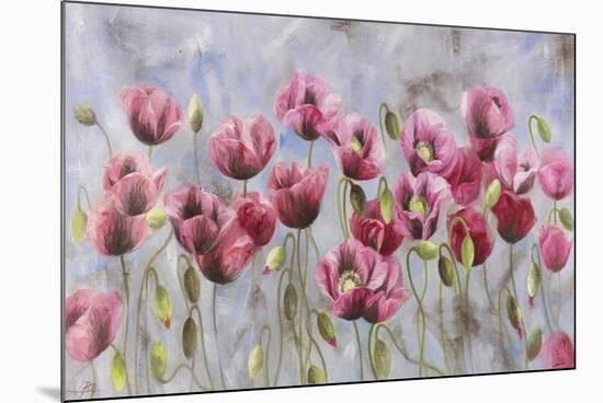 Field of Poppies-li bo-Mounted Giclee Print