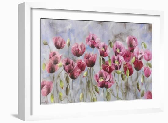 Field of Poppies-li bo-Framed Giclee Print