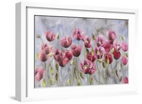 Field of Poppies-li bo-Framed Giclee Print