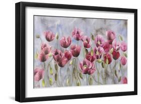 Field of Poppies-li bo-Framed Premium Giclee Print