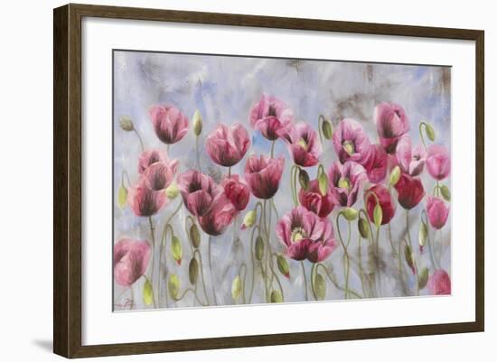 Field of Poppies-li bo-Framed Giclee Print