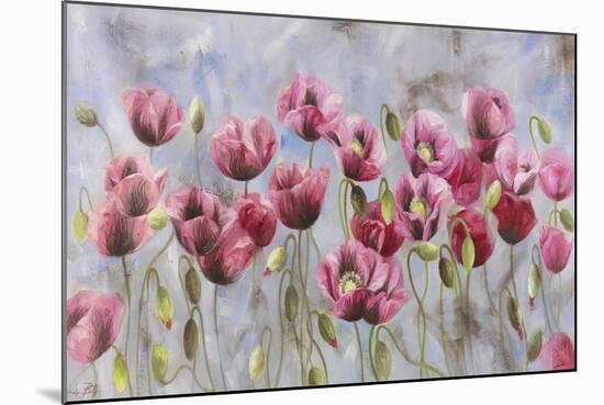 Field of Poppies-li bo-Mounted Giclee Print