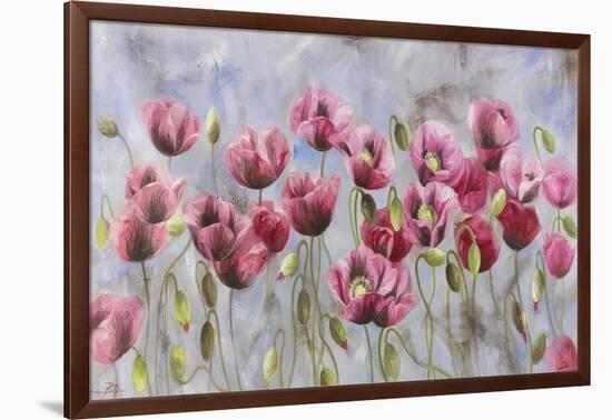 Field of Poppies-li bo-Framed Giclee Print