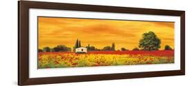 Field of Poppies-Richard Leblanc-Framed Art Print