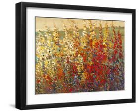 Field of Spring Flowers I-Tim O'toole-Framed Art Print