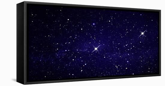 Field of Stars (Photo Illustration)-null-Framed Stretched Canvas