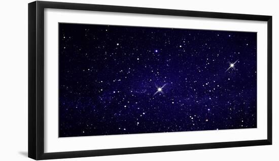 Field of Stars (Photo Illustration)-null-Framed Premium Photographic Print
