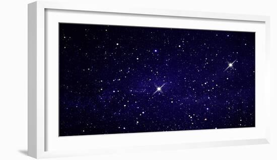 Field of Stars (Photo Illustration)-null-Framed Photographic Print