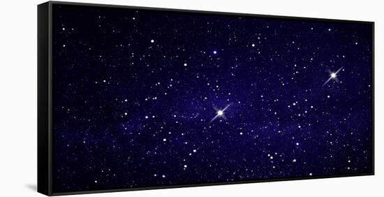 Field of Stars (Photo Illustration)-null-Framed Stretched Canvas